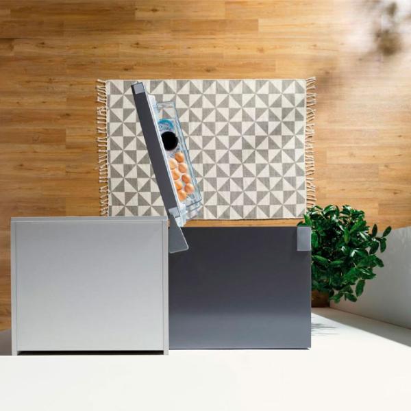Frigider Gorenje NRK6192AS4 cu congelator jos 304 l / 186 cm / Silver photo 7