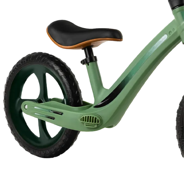 Велосипед MoMi MIZO 12" Алюминий/ Зелёный Черный photo 3 Велосипед MoMi MIZO 12" Алюминий/ Зелёный Черный photo 3