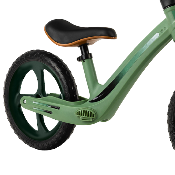 Велосипед MoMi MIZO 12" Алюминий/ Зелёный Черный photo 3 Велосипед MoMi MIZO 12" Алюминий/ Зелёный Черный photo 3