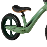 Bicicletă MoMi MIZO 12" Aluminiu/ Green Black photo 3