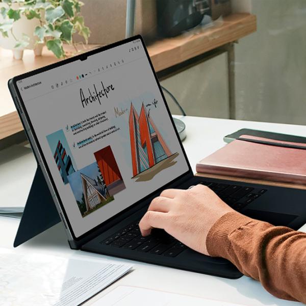 Чехол для планшета Samsung X810/ X815 Tab S9+ EF-DX815BBRGRU 12.4"/ Черный photo 6 Чехол для планшета Samsung X810/ X815 Tab S9+ EF-DX815BBRGRU 12.4"/ Черный photo 6