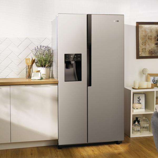 Frigider Gorenje NRS9EVX1 Side by Side 562 l / 179.3 cm / Inox photo 7