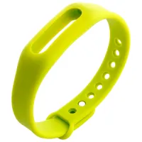 Ремень Xiaomi MiBand 1/ 1S Силикон/ Зелёный photo 3