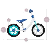 Bicicletă MoMi ROSS 12" Oțel/ Blue Navy photo 7