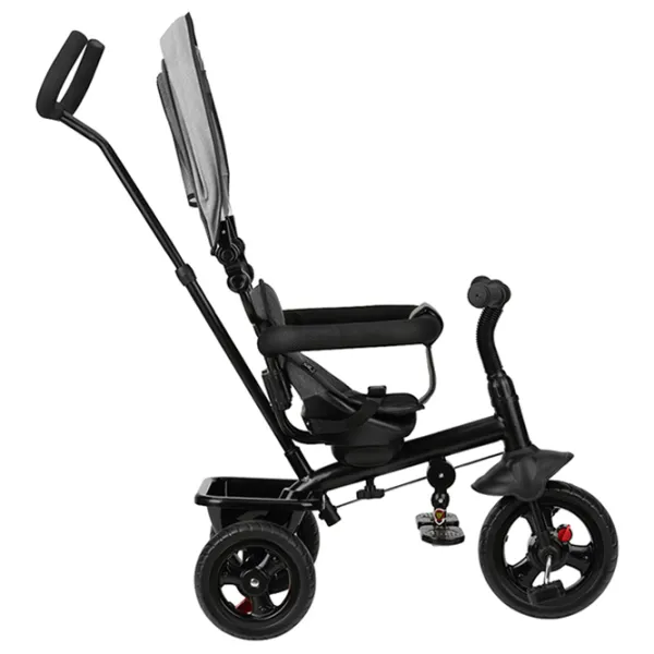 Triciclu MoMi Iris 25 kg/ Gray photo 3 Triciclu MoMi Iris 25 kg/ Gray photo 3