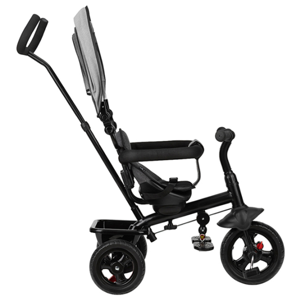 Triciclu MoMi Iris 25 kg/ Gray photo 3 Triciclu MoMi Iris 25 kg/ Gray photo 3
