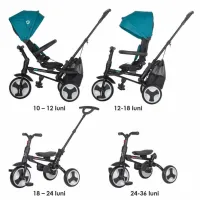 Triciclu Coccolle Spectra Plus 25 kg/ Blue photo 8