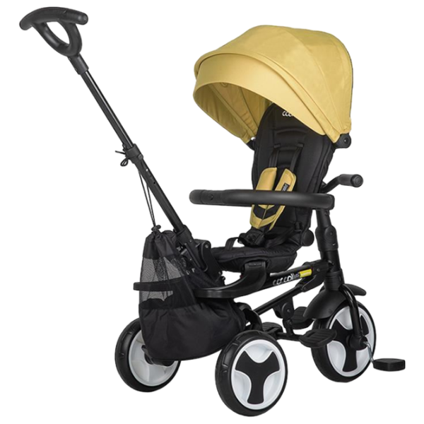 Трицикл Coccolle Spectra Plus 25 кг/ Желтый photo 6 Трицикл Coccolle Spectra Plus 25 кг/ Желтый photo 6