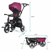 Triciclu Coccolle Spectra Plus 25 kg/ Purple photo 9