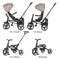 Triciclu Coccolle Spectra Plus 25 kg/ Gray photo 10