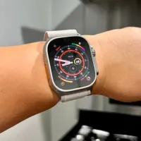 Умные часы Apple Watch Ultra 1.92"/ 49 мм/ Титан - Starlight Alpine/ MQF03 photo 5