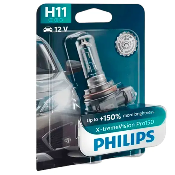 Автомобильная лампа Philips 551928 Галоген/ H11/ PGJ19-2/ 55 Вт/ 1350лм photo 2 Автомобильная лампа Philips 551928 Галоген/ H11/ PGJ19-2/ 55 Вт/ 1350лм photo 2