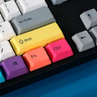 Tastatură Varmilo MA108M V2 CMYK Cu fir/ Black photo 3