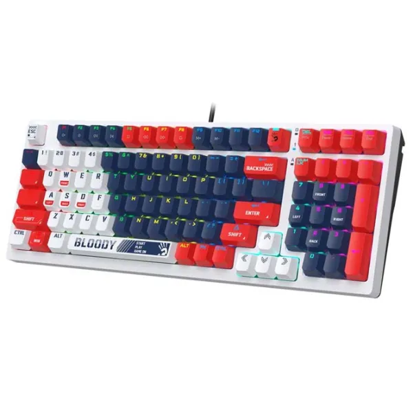 Клавиатура A4Tech S98 Sports Проводная/ Темно-синий photo 4