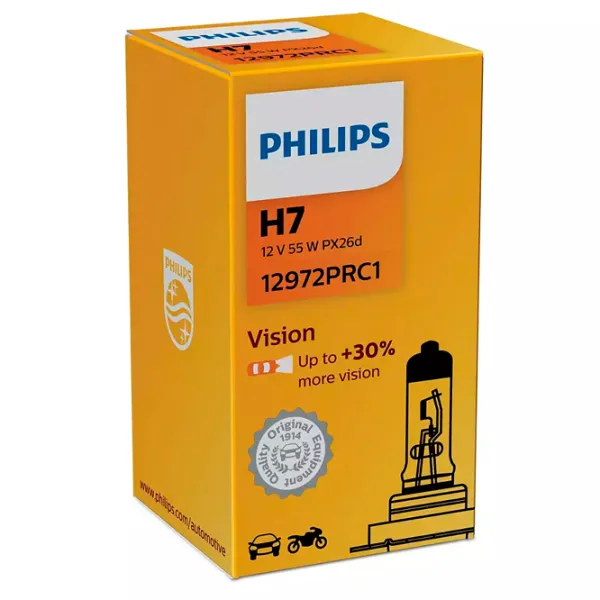 Автомобильная лампа Philips 12972PRC1 Галоген/ H7/ PX26d/ 55 Вт/ 1500лм photo 3