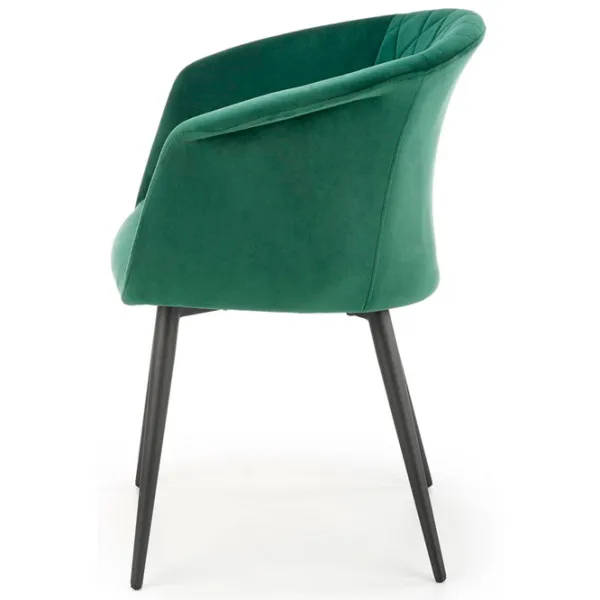Scaun de bucătărie Halmar K421 Stofă/ Green photo 3