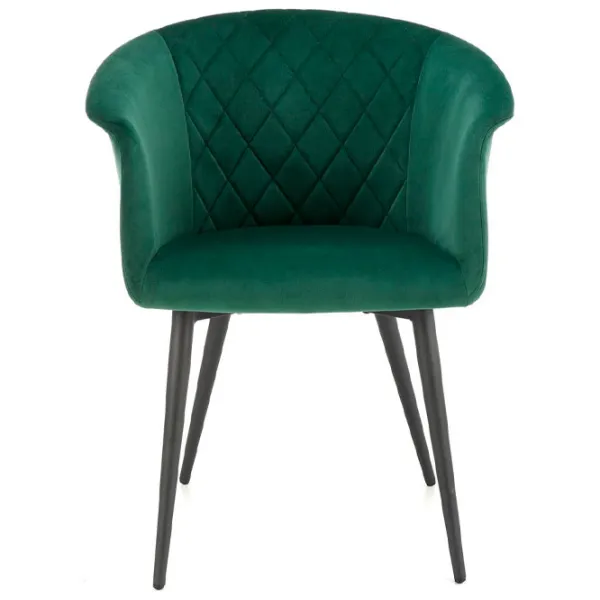 Scaun de bucătărie Halmar K421 Stofă/ Green photo 5