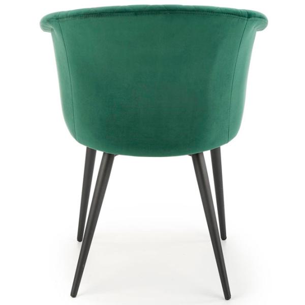 Scaun de bucătărie Halmar K421 Stofă/ Green photo 6