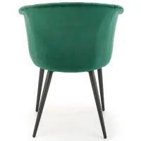 Scaun de bucătărie Halmar K421 Stofă/ Green photo 6