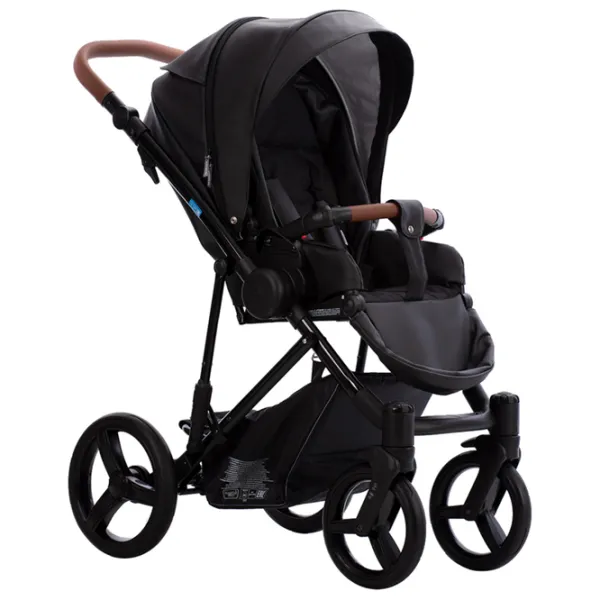 Cărucior pentru copil Bebetto Palermo Prima 43815/ Black photo 4