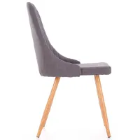Scaun de bucătărie Halmar K285 Stofă/ Gray photo 3