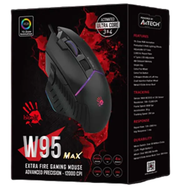 Мышь Bloody W95 Max USB/ Черный photo 5