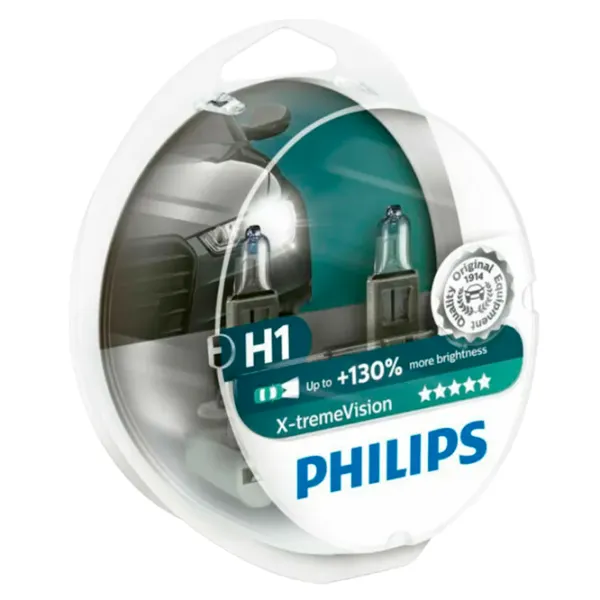 Lampă auto Philips 13664 Halogen/ H1/ P14.5s/ 55 W/ 1550lm photo 2 Lampă auto Philips 13664 Halogen/ H1/ P14.5s/ 55 W/ 1550lm photo 2