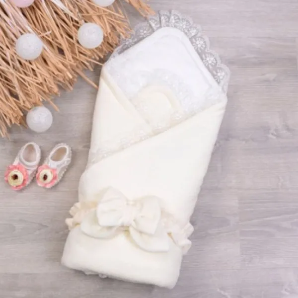 Plic pentru bebeluși Veres Velour lace 2600000098144 Velur, fibră siliconată/ Unisex photo 2