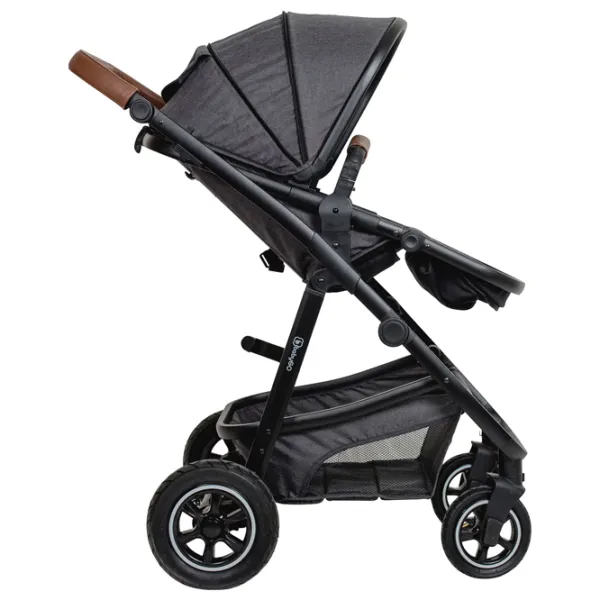 Cărucior pentru copil BabyGo Simplex 3 in 1 DT-505-1/ Gray photo 4