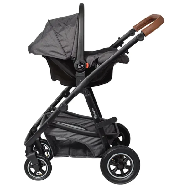 Cărucior pentru copil BabyGo Simplex 3 in 1 DT-505-1/ Gray photo 5