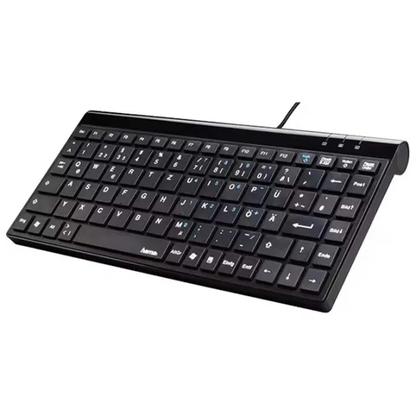 Tastatură Hama SL720 Slimline Cu fir/ Black photo 2