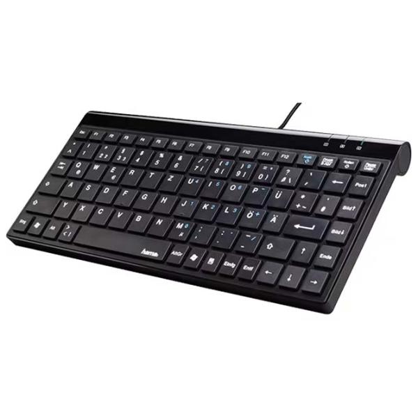 Tastatură Hama SL720 Slimline Cu fir/ Black photo 2