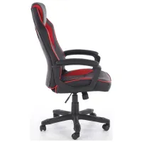 Fotoliu de birou Halmar Baffin Piele artificială/ Black Red photo 4