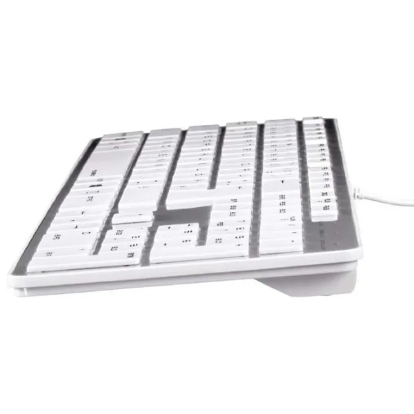 Tastatură Hama Rossano Cu fir/ White photo 2
