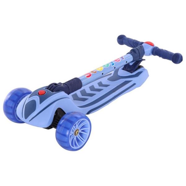 Детский трёхколёсный самокат 4Play Stability (642991) Синий photo 2 Детский трёхколёсный самокат 4Play Stability (642991) Синий photo 2