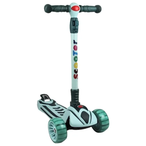 Детский трёхколёсный самокат 4Play Stability (642993) Зелёный photo 2 Детский трёхколёсный самокат 4Play Stability (642993) Зелёный photo 2