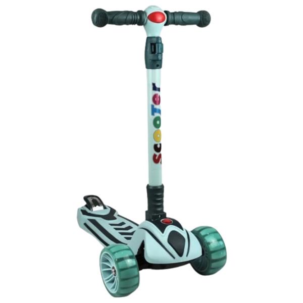 Детский трёхколёсный самокат 4Play Stability (642993) Зелёный photo 2 Детский трёхколёсный самокат 4Play Stability (642993) Зелёный photo 2