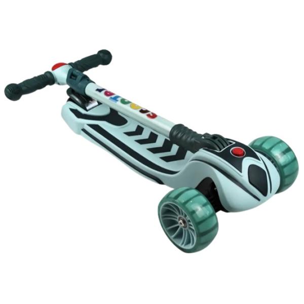 Детский трёхколёсный самокат 4Play Stability (642993) Зелёный photo 3 Детский трёхколёсный самокат 4Play Stability (642993) Зелёный photo 3