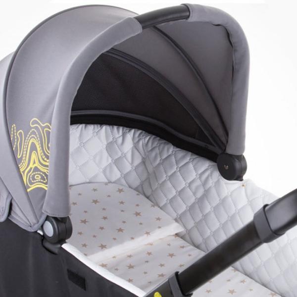 Salteluța pentru cărucior Chipolino VVMAT 3800931054502 ,/ Stele/ Blue photo 3