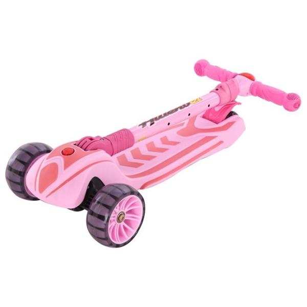 Детский трёхколёсный самокат 4Play Stability (642990) Розовый photo 2 Детский трёхколёсный самокат 4Play Stability (642990) Розовый photo 2