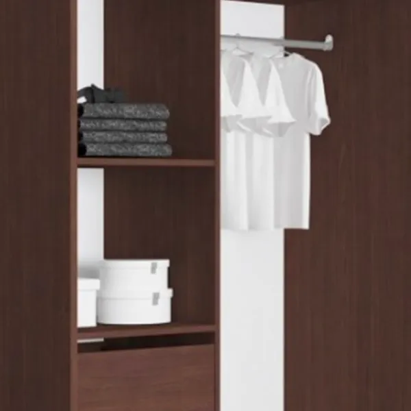 Dulap cupe Mobildor-Lux ARON S 1000 desen 2226 100 x 60 x 220 / PAL / Wenghe photo 5