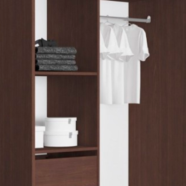 Dulap cupe Mobildor-Lux ARON S 1100 desen 2226 110 x 60 x 220 / PAL / Wenghe photo 6