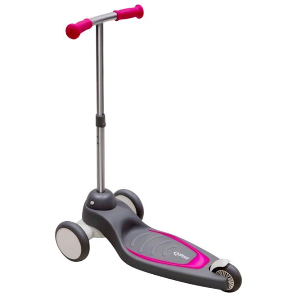 Trotinetă pentru copii cu trei roți Qplay Mika (630327) 50 kg/ Pink photo 2 Trotinetă pentru copii cu trei roți Qplay Mika (630327) 50 kg/ Pink photo 2