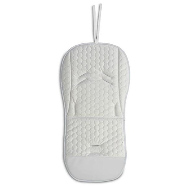 Salteluța pentru cărucior Sensillo Velvet 207545 Bumbac, polister/ Frunze/ Gray photo 2