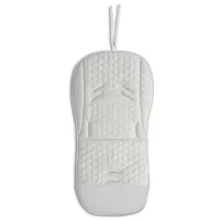 Матрасик для коляски Sensillo Velvet 207545 Хлопок, полиэстер/ Листья/ Серый photo 2