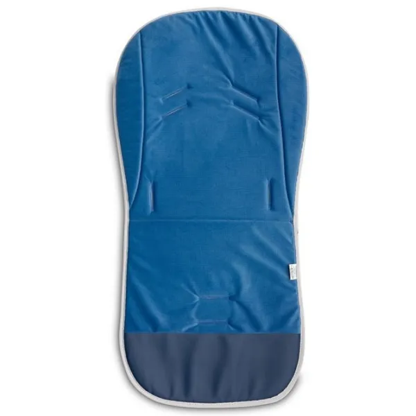 Salteluța pentru cărucior Sensillo Velvet 207548 Bumbac, polister/ Dinozauri/ Dark Blue photo 2