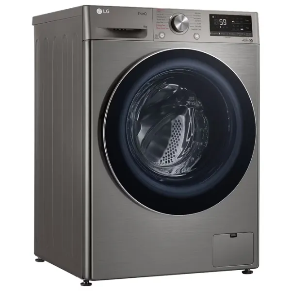 Mașină de spălat LG F4WV509S2TE 9 kg / 1400 rpm / Silver photo 3 Mașină de spălat LG F4WV509S2TE 9 kg / 1400 rpm / Silver photo 3