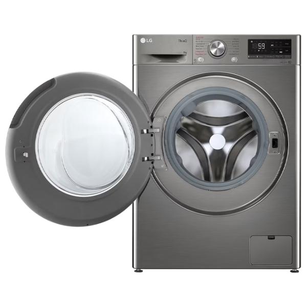 Mașină de spălat LG F4WV509S2TE 9 kg / 1400 rpm / Silver photo 5 Mașină de spălat LG F4WV509S2TE 9 kg / 1400 rpm / Silver photo 5