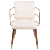 Scaun de bucătărie Caris Stefan Stofă/ Beige Brown photo 3