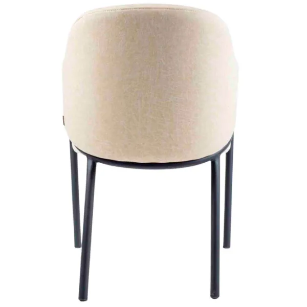 Scaun de bucătărie Caris Larsen Stofă/ Beige Black photo 4